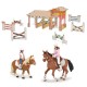 Poney Club set with figurines