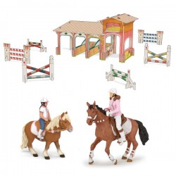 BOITE CADEAU CLUB PONEY AVEC FIGURINES