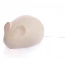 Lamp Jelly Mouse White
