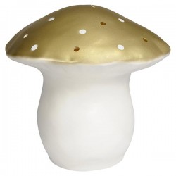 Lampe Champignon Grand Dore