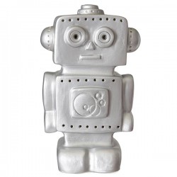 Lampe Robot Argent