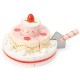 Strawberry Wedding Cake