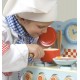 La Cuisinière et Four Bleu
