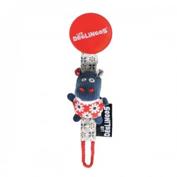 Pacifier clip Hippipos the Hippo