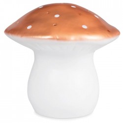 Lamp Large Mushroom Copper