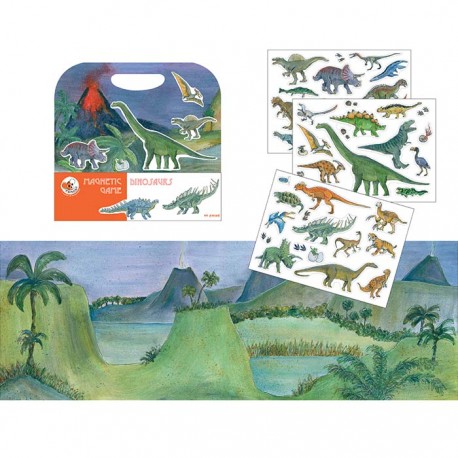 Jeu Magnetique Dinosaure