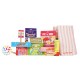 Bonbons, friandises & pochette en tissu