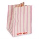 Bonbons, friandises & pochette en tissu