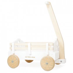 Chariot en bois à tirer
