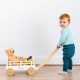 Chariot en bois à tirer
