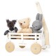 Chariot en bois à tirer
