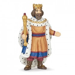 KING WITH GOLD SCEPTRE