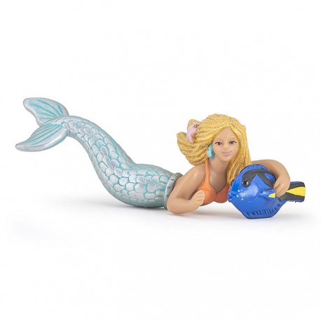 Swimming mermaid