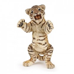 Standing tiger cub