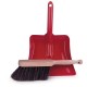 Dustpan & Brush Red