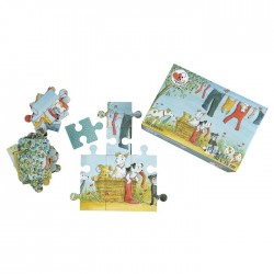 Puzzle 10 Dogs 40 Pcs