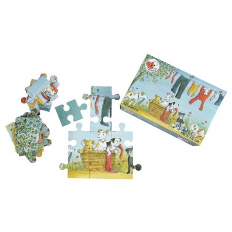 Puzzle 10 Dogs 40 Pcs