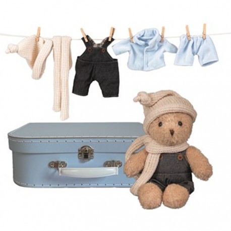 Morris Et Ses Habits Dans Une Valise