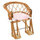 Bike Seat For Doll With Pink Cushion