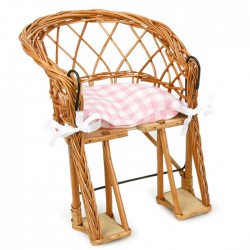 Chaise De Velo Avec Coussin Rose