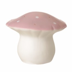 Lamp Mushroom Medium Vintage Pink