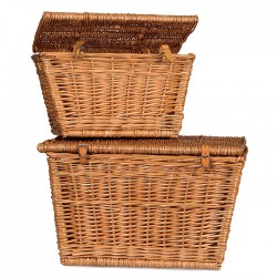 Set De 2 Malles En Osier