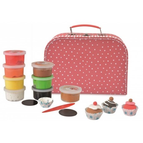 Set De Pate A Modeler Magnets Et Cupcakes