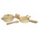 Casseroles En Bois Naturel