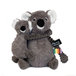 Trankilou Koala Mommy and baby grey