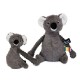 Trankilou Koala Mommy and baby grey