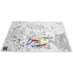 Coloriage Lavable Géant