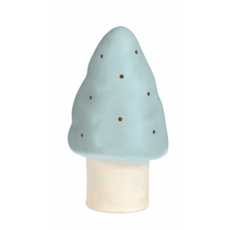 Lamp Small Mushroom Blue