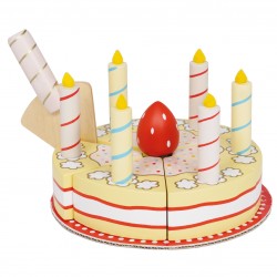 Gâteau d'Anniversaire à la Vanille
