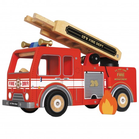 Camion de Pompiers avec pompier