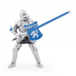 Blue knight with spear
