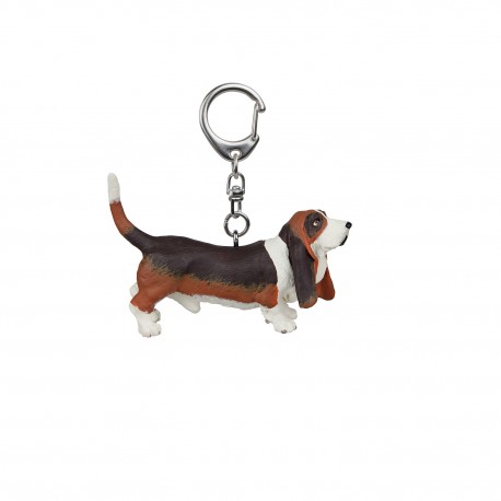 Key rings Basset hound