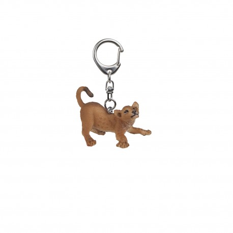 Key rings Playing young lion