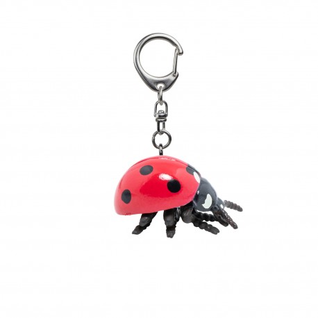 Porte clés coccinelle