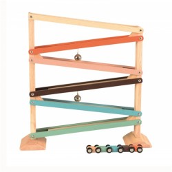 Toboggan 5 Couleurs Avec Voitures
