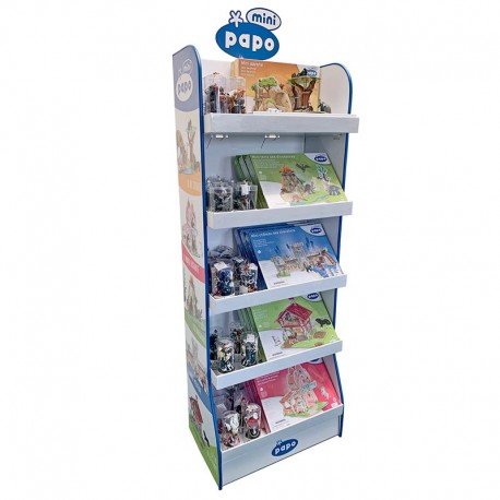 PRÉSENTOIR EN CARTON MINI PAPO