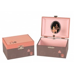 Musical Jewelry Box Mushroom