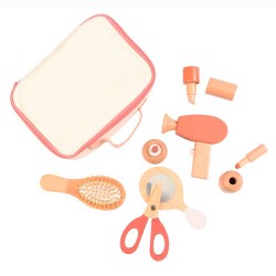 Kit De Beaute Dans Une Valise En Tissu