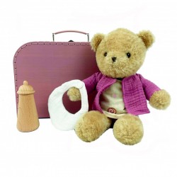 Morrissette with Clothing in a Case