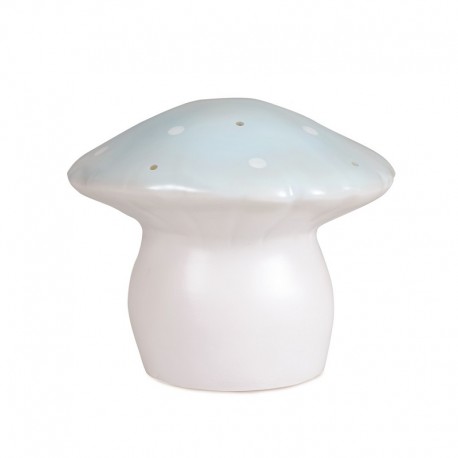 Lampe Champignon Moyen Bleu