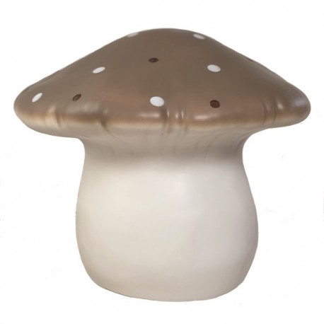 Lamp Large Mushroom Chocolate