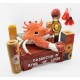 Cassecou the Crab Mommy and baby Terracotta