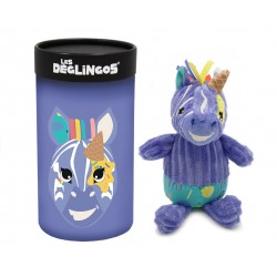 Peluche Simply Kiprokos Le Zèbre en boite 15 cm