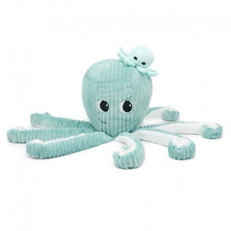 Filou La Pieuvre Maman & Bébé Menthe