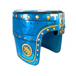 Knight Helmet, Noble Knight, blue