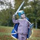 Knight Helmet, Noble Knight, blue
